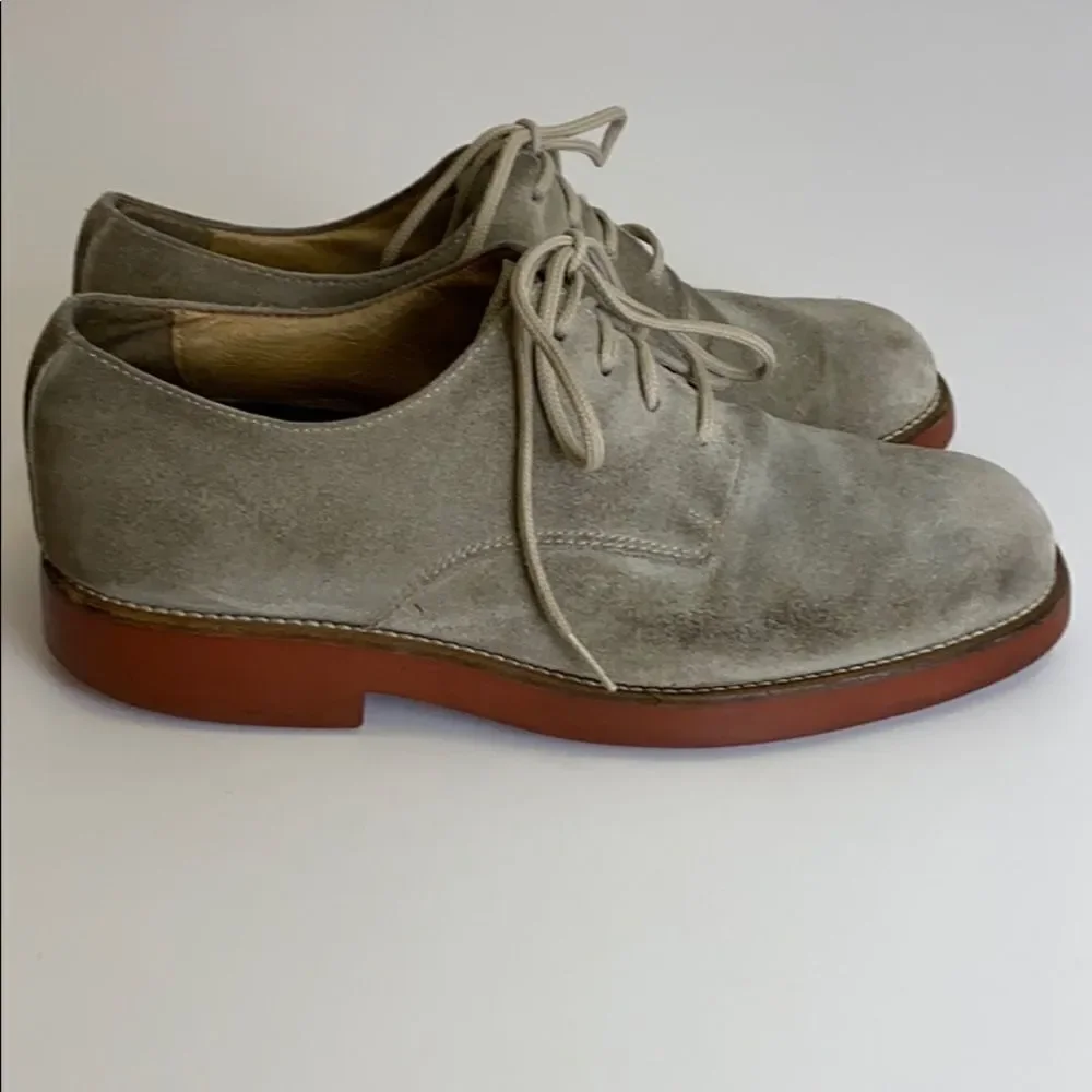‎Brooks Brothers Suede Oxford Bucks Shoes B28
